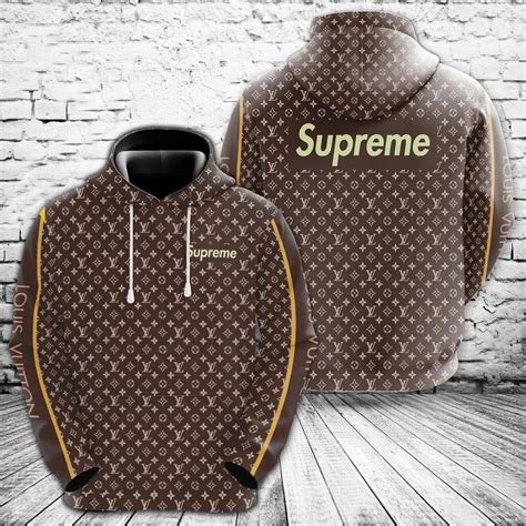 brown lv sweater|louis vuitton hoodie zip.